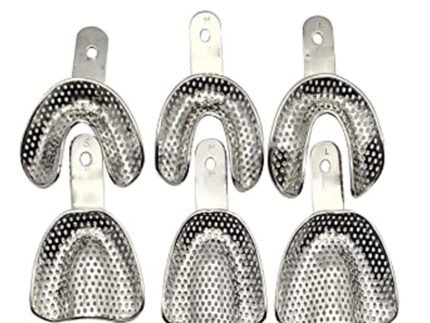 Metal Impression Tray Set